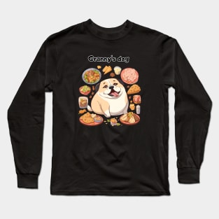 Granny's dog Long Sleeve T-Shirt